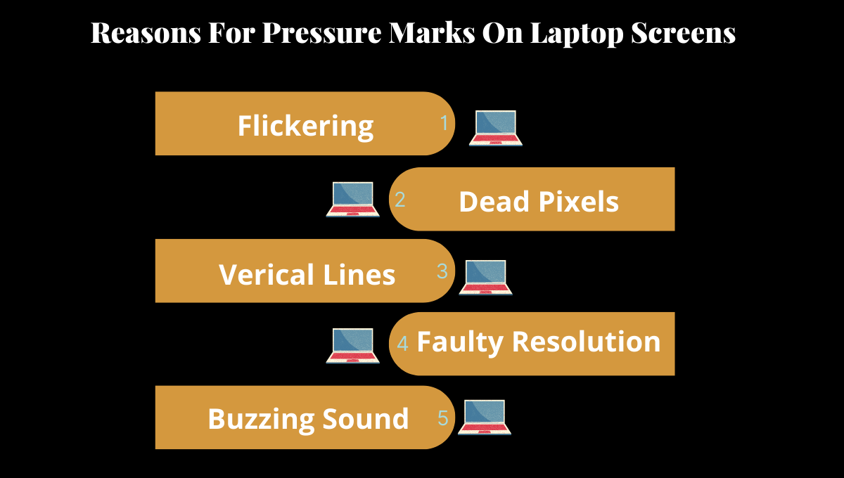 Reasons For Pressure Marks On Laptop Screen
