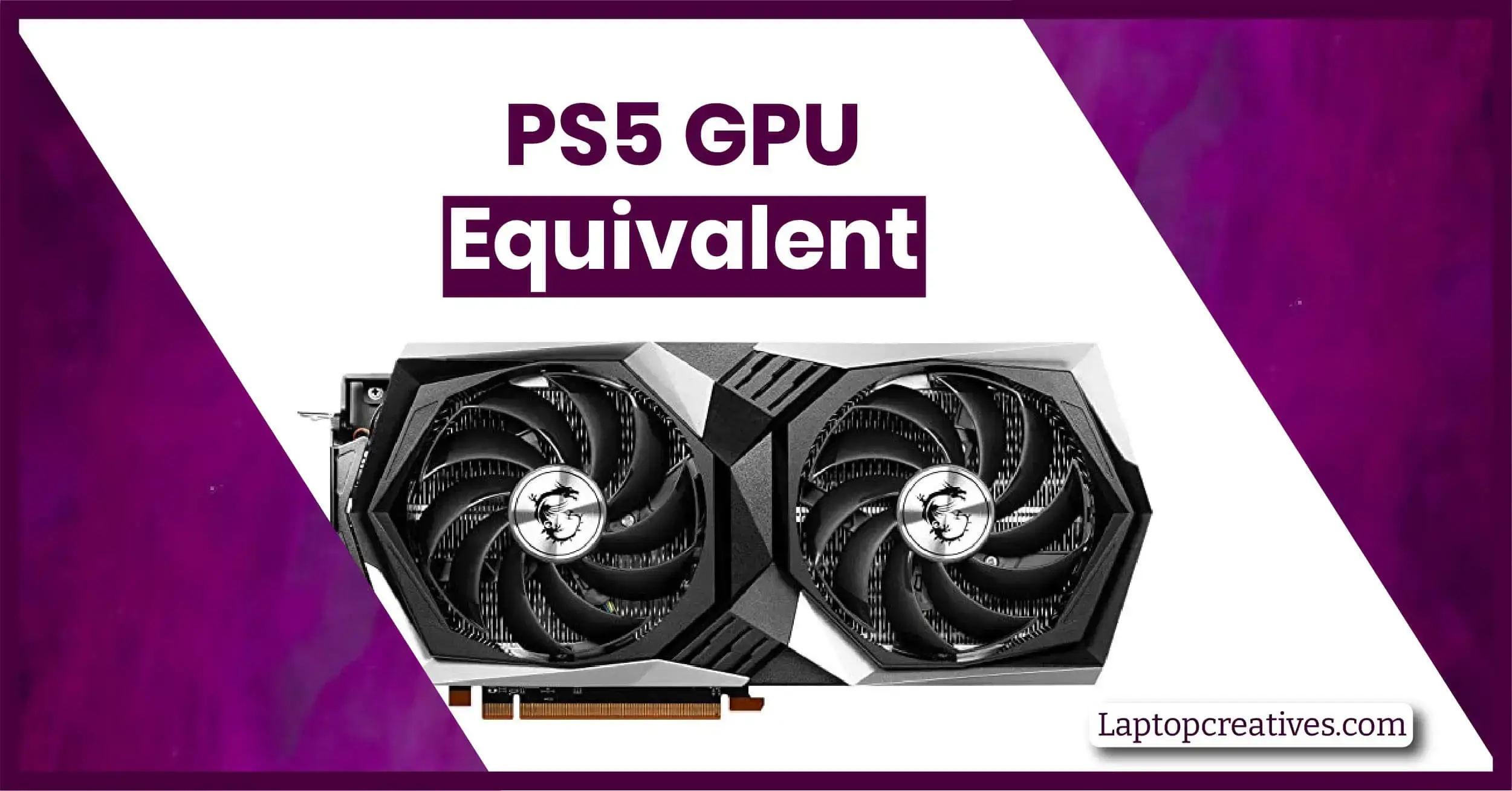 PS5 GPU Equivalent
